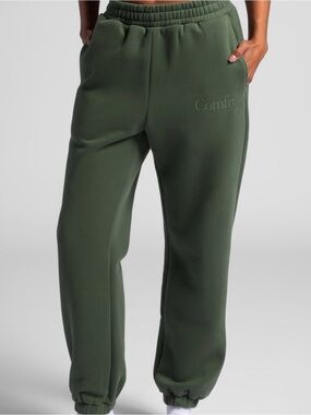 Comfort color moss  Fleece Jogger Pants unisex